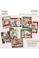 SIMPLE STORIES SIMPLE STORIES SIMPLE CARDS SIMPLE VINTAGE OLD-FASHIONED CHRISTMAS CARD KIT