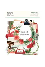 SIMPLE STORIES SIMPLE STORIES SIMPLE VINTAGE EVERGREEN MEMORIES JOURNAL BITS & PIECES 70/PK