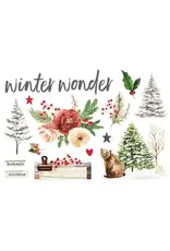 SIMPLE STORIES SIMPLE STORIES SIMPLE PAGES SIMPLE VINTAGE EVERGREEN MEMORIES PAGE PIECES 14/PK