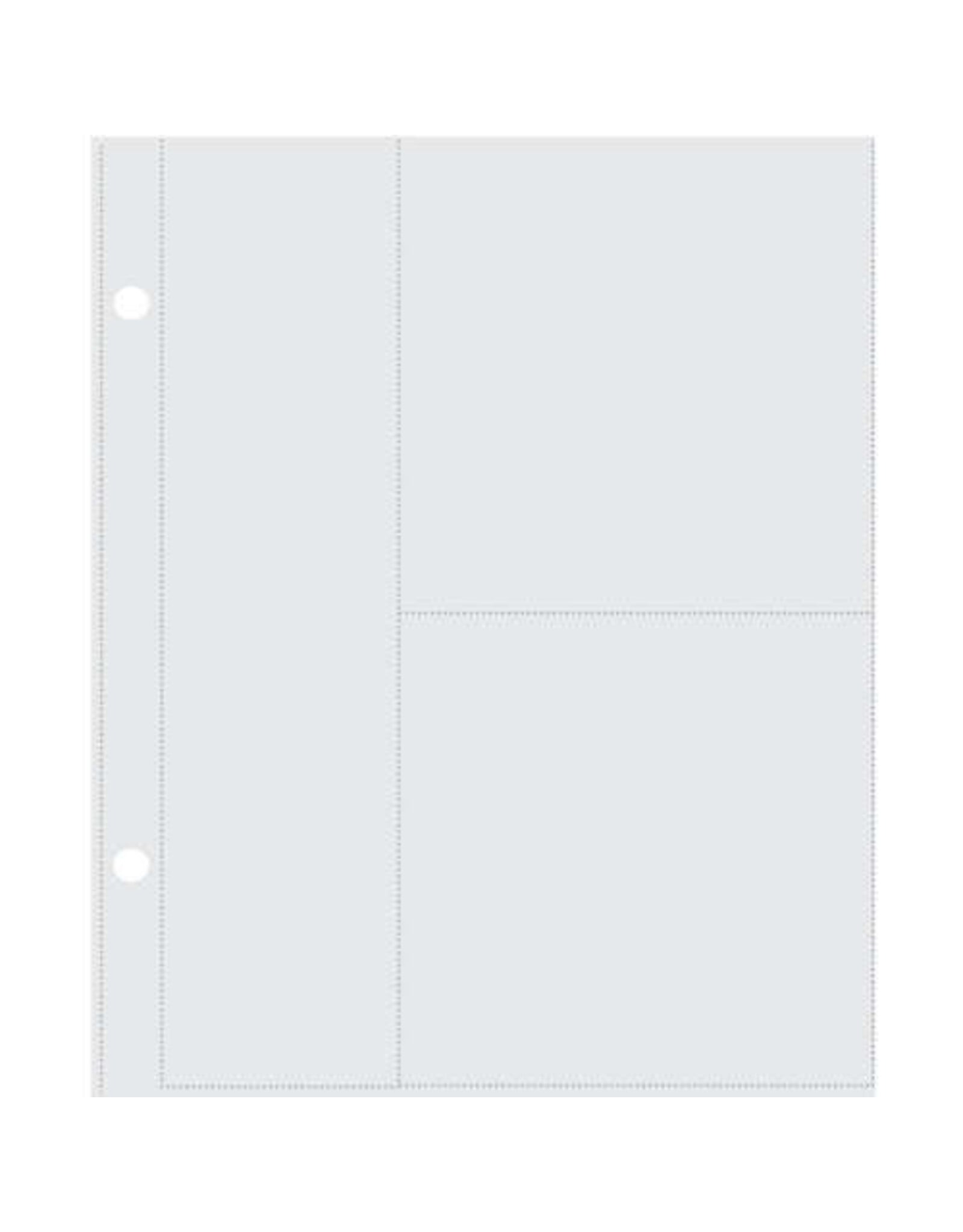 SIMPLE STORIES SIMPLE STORIES SN@P! POCKET PAGES REFILLS 2X8/4X4 POCKETS 10PK