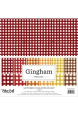 ECHO PARK PAPER ECHO PARK WATERCOLOR GINGHAM AUTUMN 12x12 COLLECTION KIT