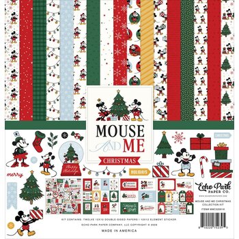 ECHO PARK PAPER ECHO PARK MOUSE AND ME CHRISTMAS 12x12 COLLECTION KIT