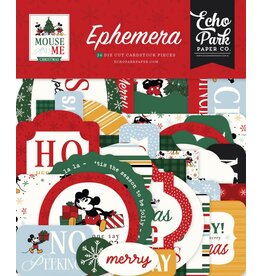 ECHO PARK PAPER ECHO PARK MOUSE AND ME CHRISTMAS EPHEMERA DIE-CUTS