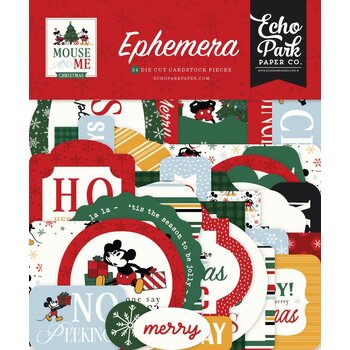 ECHO PARK PAPER ECHO PARK MOUSE AND ME CHRISTMAS EPHEMERA DIE-CUTS