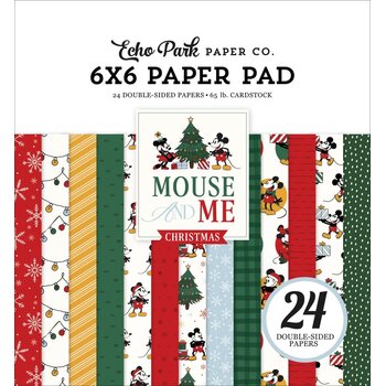 ECHO PARK PAPER ECHO PARK MOUSE AND ME CHRISTMAS 6x6 PAPER PAD 24 SHEETS