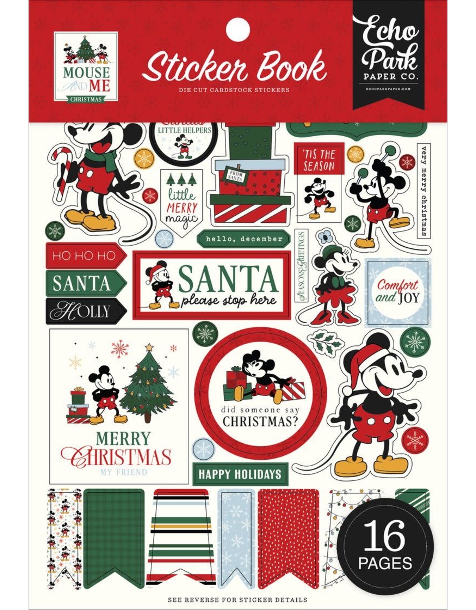 ECHO PARK PAPER ECHO PARK MOUSE AND ME CHRISTMAS STICKER BOOK