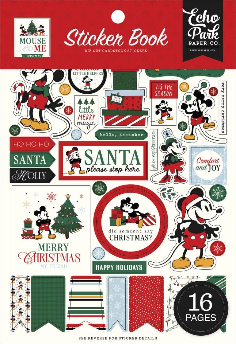 ECHO PARK PAPER ECHO PARK MOUSE AND ME CHRISTMAS STICKER BOOK