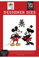 ECHO PARK PAPER ECHO PARK MOUSE AND ME CHRISTMAS MEET ME UNDER THE MISTLETOE MOUSE DIE SET