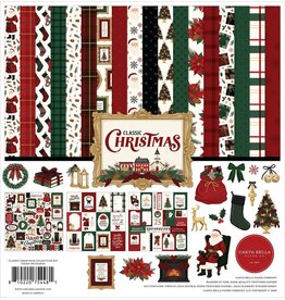 CARTA BELLA CARTA BELLA CLASSIC CHRISTMAS 12x12 COLLECTION KIT