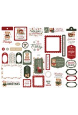 CARTA BELLA CARTA BELLA HAVE A BEARY CHRISTMAS FRAMES & TAGS EPHEMERA DIE CUTS