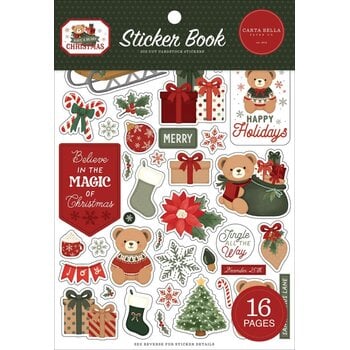CARTA BELLA CARTA BELLA HAVE A BEARY CHRISTMAS STICKER BOOK