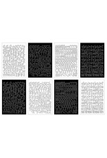 ECHO PARK PAPER ECHO PARK BLACK AND WHITE ALPHA STICKER BOOK