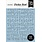 ECHO PARK PAPER ECHO PARK BLUE ALPHA STICKER BOOK