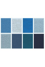 ECHO PARK PAPER ECHO PARK BLUE ALPHA STICKER BOOK