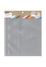 SIMPLE STORIES SIMPLE STORIES SN@P! POCKET PAGES REFILLS 2X8/4X4 POCKETS 10PK
