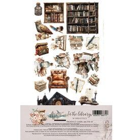 ALCHEMY OF ART ALCHEMY OF ART IN THE LIBRARY 6x12 EXTRAS DIE-CUTS