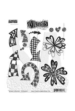 RANGER DYAN REAVELEY DYLUSIONS BLONDE MOMENTS CLING STAMP SET