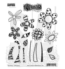 RANGER DYAN REAVELEY DYLUSIONS BLOOMING CLING STAMP SET