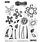 RANGER DYAN REAVELEY DYLUSIONS BLOOMING CLING STAMP SET