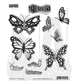 RANGER DYAN REAVELEY DYLUSIONS FLUTTERBY CLING STAMP SET