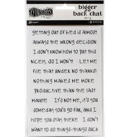 RANGER DYLUSIONS BIGGER BACK CHAT STICKERS WHITE SET #2