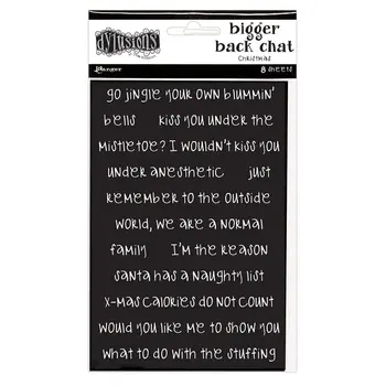RANGER DYLUSIONS BIGGER BACK CHAT STICKERS CHRISTMAS SET #2