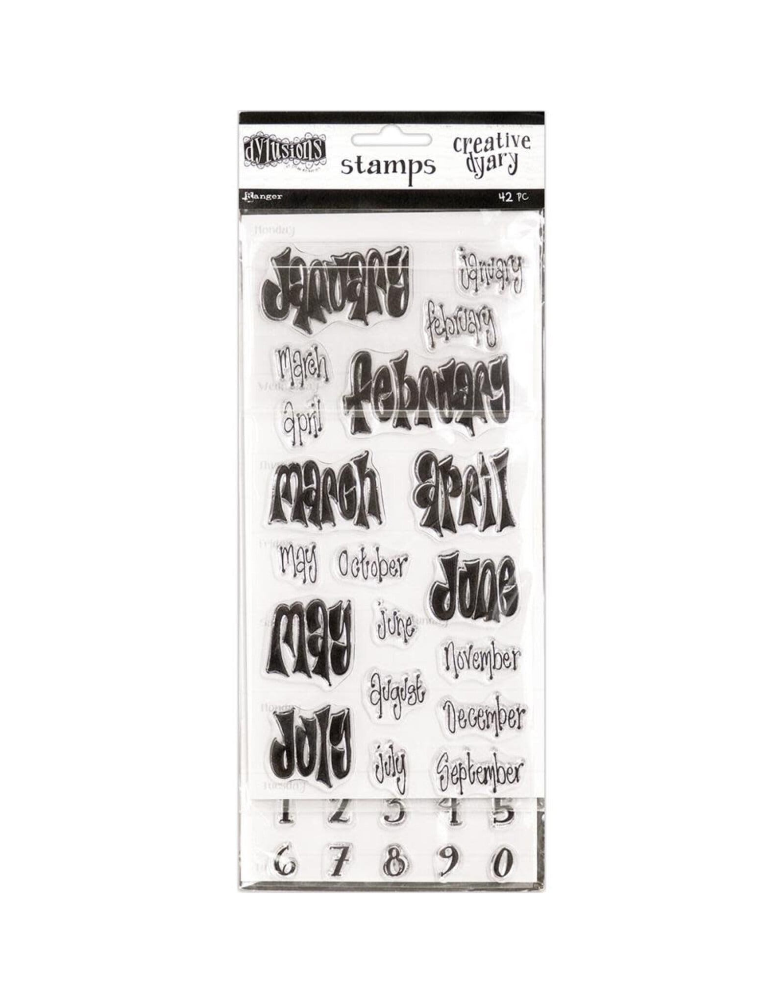 RANGER DYLUSIONS CREATIVE DYARY STAMP SET
