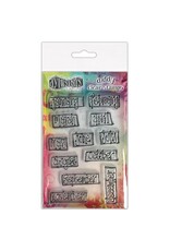 RANGER DYLUSIONS BOXED MONTHLY DIDDY CLEAR STAMP SET