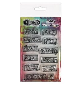 RANGER DYLUSIONS OOH-WHAT A DAY! DIDDY CLEAR STAMP SET