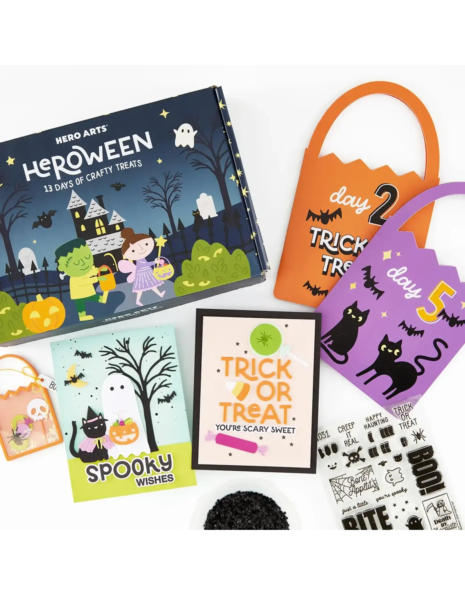 HERO ARTS HERO ARTS HEROWEEN 13 DAYS OF CRAFTY TREATS