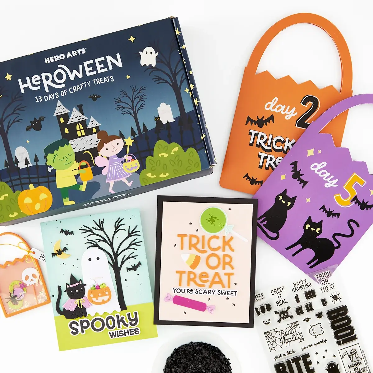 HERO ARTS HERO ARTS HEROWEEN 13 DAYS OF CRAFTY TREATS
