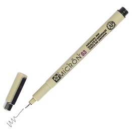 SAKURA SAKURA PIGMA MICRON 03 FINE LINE BLACK INK PEN .35mm