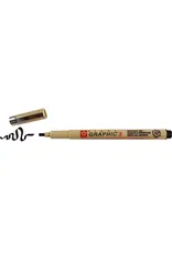 SAKURA SAKURA PIGMA GRAPHIC MARKER 3.00 mm BLACK