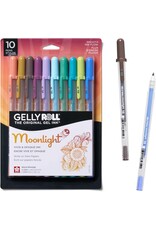 SAKURA GELLY ROLL MOONLIGHT TWILIGHT & DAYLIGHT GEL PEN SET 10/PK
