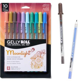 SAKURA GELLY ROLL MOONLIGHT TWILIGHT & DAYLIGHT GEL PEN SET 10/PK