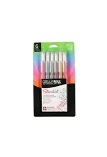 SAKURA SAKURA GELLY ROLL STARDUST GALAXY PEN SET 6/PK