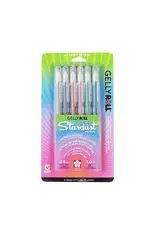 SAKURA SAKURA GELLY ROLL STARDUST METEOR PEN SET 6/PK