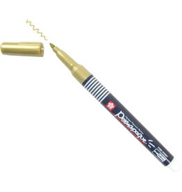 SAKURA SAKURA PERMAPAQUE FINE POINT PAINT MARKER METALLIC GOLD