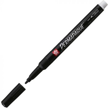 SAKURA SAKURA PERMAPAQUE BLACK FINE TIP OPAQUE PIGMENT MARKER