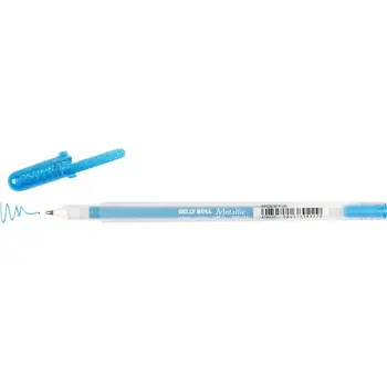 SAKURA SAKURA GELLY ROLL BLUE METALLIC GEL PEN