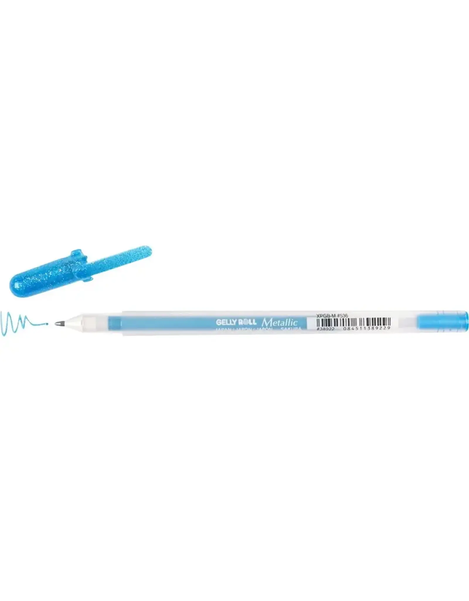 SAKURA SAKURA GELLY ROLL BLUE METALLIC GEL PEN