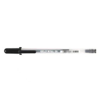 SAKURA SAKURA GELLY ROLL 08 MEDIUM POINT PEN BLACK