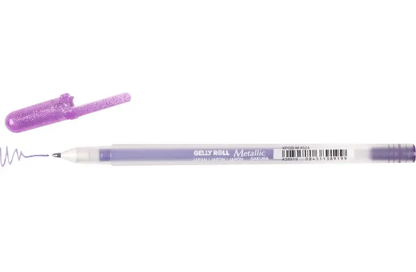 SAKURA SAKURA GELLY ROLL PURPLE METALLIC GEL PEN