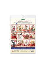 KATY SUE KATY SUE CHRISTMAS CATS DIE CUT TOPPER & DECOUPAGE COLLECTION