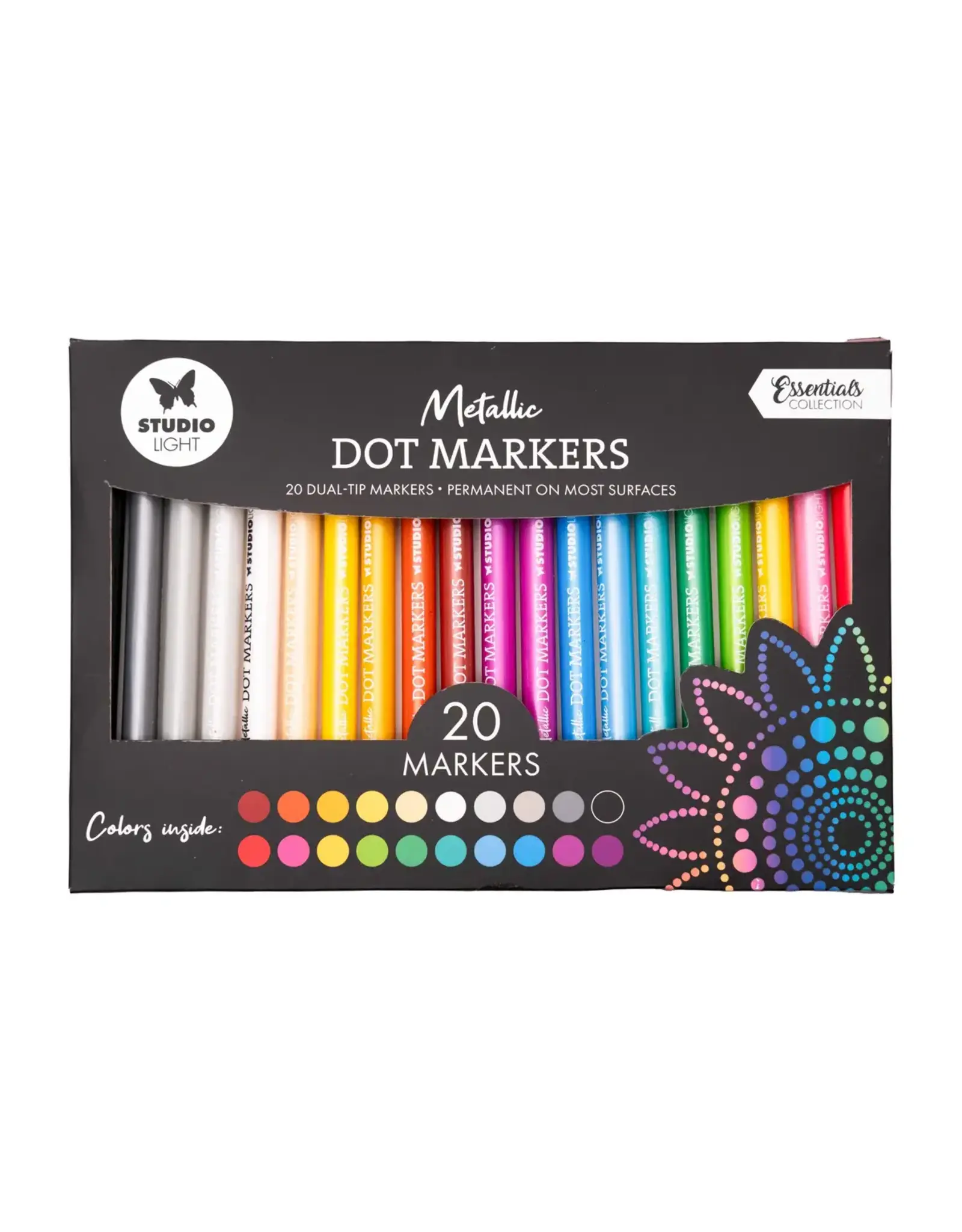 STUDIOLIGHT STUDIOLIGHT METALLIC DOT MARKERS