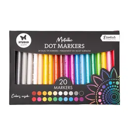 STUDIOLIGHT STUDIOLIGHT ESSENTIALS COLLECTION METALLIC DOT MARKERS