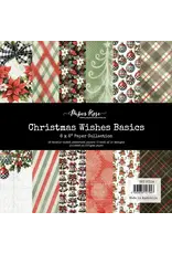 PAPER ROSE PAPER ROSE CHRISTMAS WISHES 6x6 BASICS PAPER COLLECTION