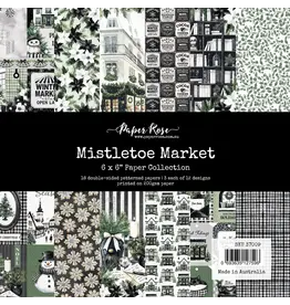 PAPER ROSE PAPER ROSE MISTLETOE MARKET 6x6 PAPER COLLECTION