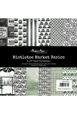 PAPER ROSE PAPER ROSE MISTLETOE MARKET 6x6 BASICS PAPER COLLECTION
