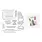 HERO ARTS HERO ARTS OH WHAT FUN THE HOLIDAY SEASON CLEAR STAMP & DIE SET